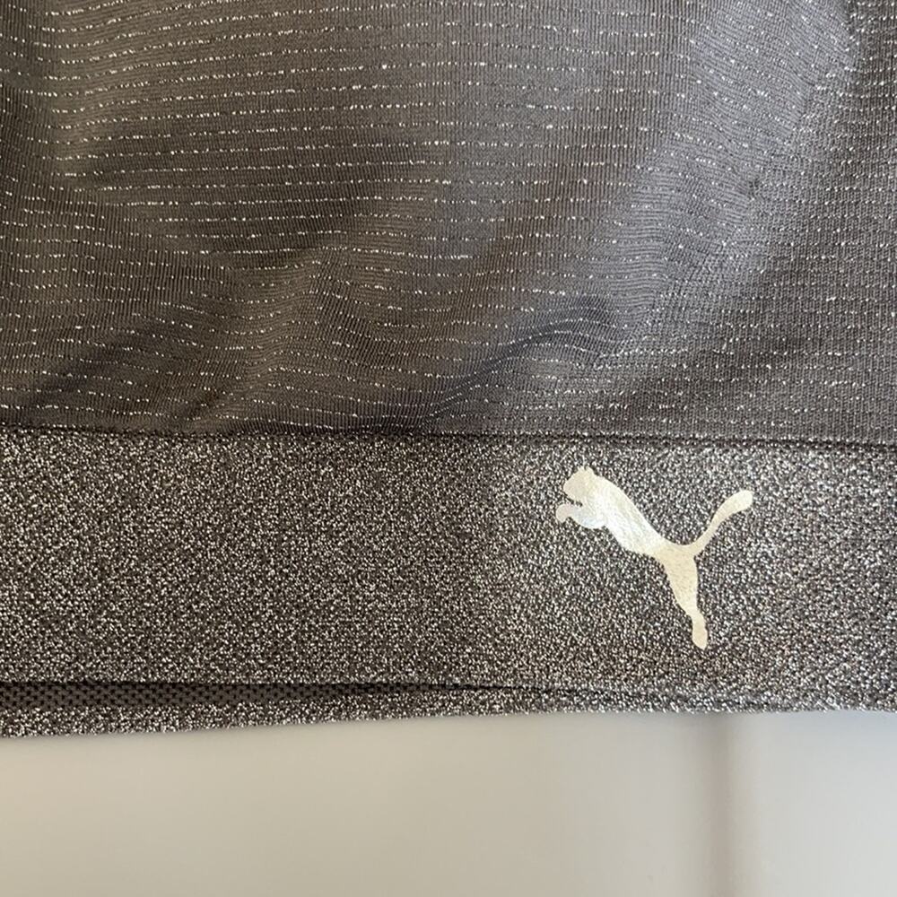 0261 New Women's Puma Gray Sports Bra - Picture 4 of 8